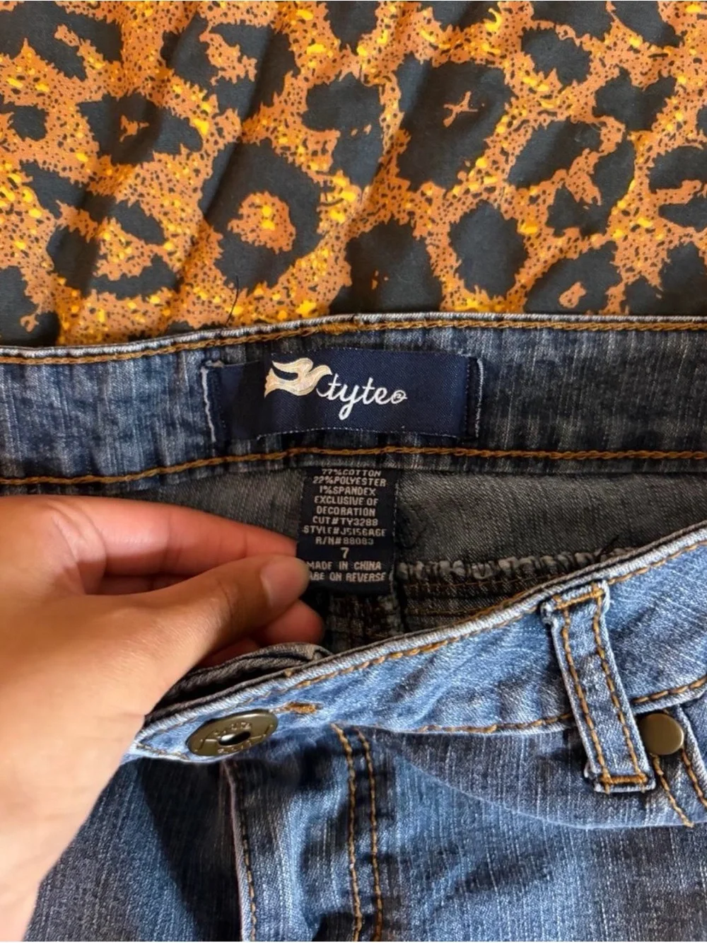 Tyte Vintage Blue Denim Women’s Shorts